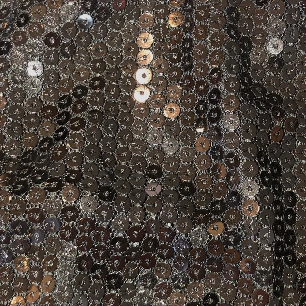 New Black Sequin Dance Bikini Bottoms - S